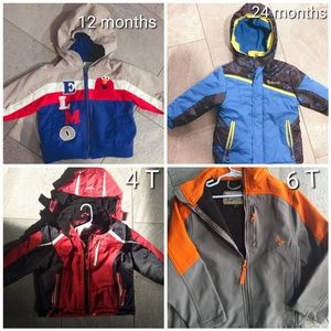 Boys Winter Jackets Jacket- 40 each